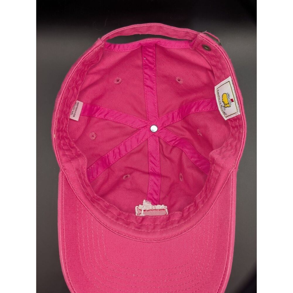 PGA Masters Pink Golf Hat One Size Fits All - Picture 8 of 11